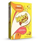 Wyler's Light Singles To Go Powder Packets, Water Drink Mix, Watertok Banana, 8 Count