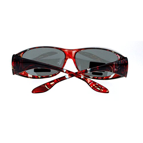 Polarized Sunglasses Fit Over Glasses Oval Rectangular OTG Anti-Glare3