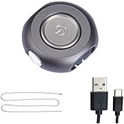 MecArmy CPL2 Keychain Light, 300 Lumens Brightest LED Flashlight, USB Type-C Rechargeable Flashlight, Walking Light for Night Safe, Utilizes CREE XP-G2 S4 LED, Small Keychain Flashlight (Grey)