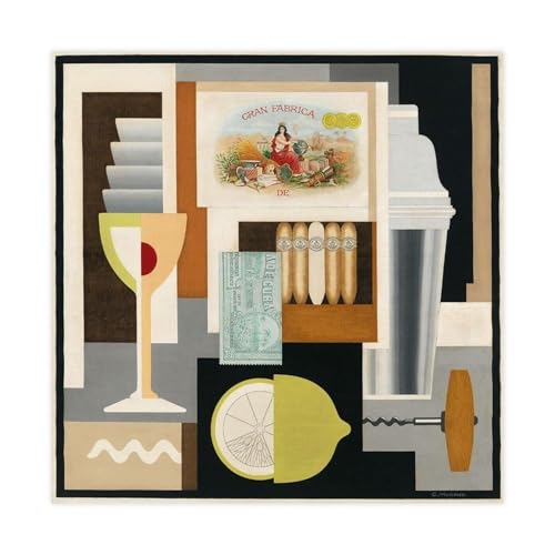Impression sur toile cocktail WCYB 40x40 cm pour salon