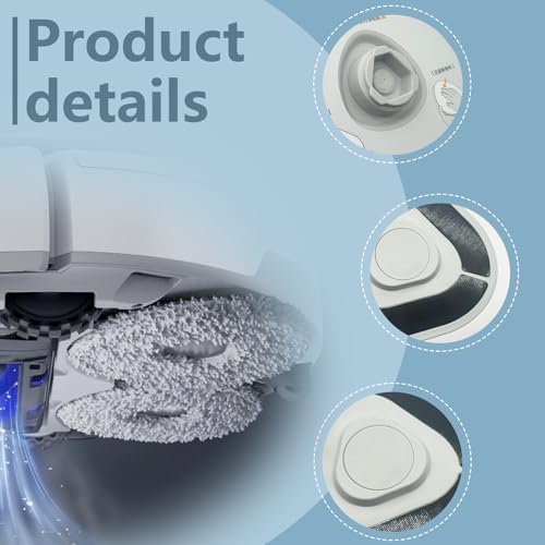 Narwal Freo / J3 Robot Vacuum Cleaner Mop Pad Plate, Freo Mop Pad Board Holder Accessory Attachment, J3 Mop Pad Plate Replacement Parts