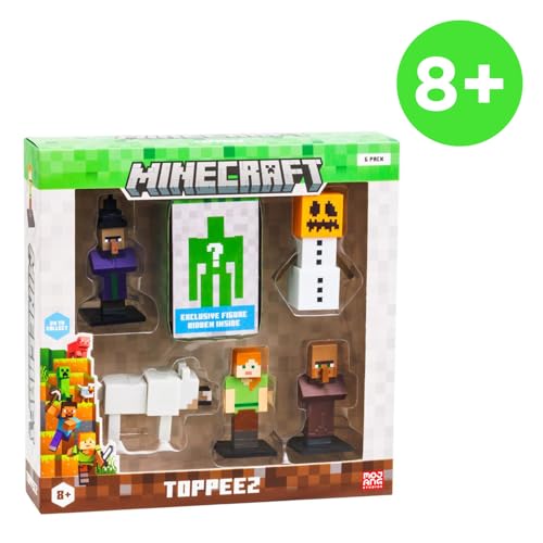 Bandai Minecraft Pack de 6 Figurines à Collectionner Coffret 6 Petites Figurines Dont 1 mystère Collection Jeu Vidéo et Film Minecraft Jouet à partir de PMM2060 - vue 7
