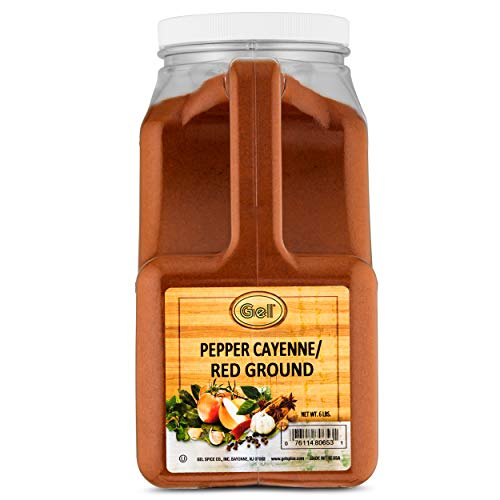 Gel Spice Red Cayenne Pepper 40,000 Heat Units - Food Service Size - 6 Lbs
