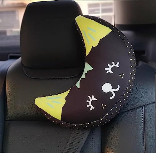 Image of Kids Car Seat Travel Neck Pillow Soft Neck Support Cushion Car Seat Belt Cover Cushion Pillow Car Seatbelt Shoulder Pad Head Neck Support Pillow Seat Strap Pillow for Car Airplane Pushchair Travel
