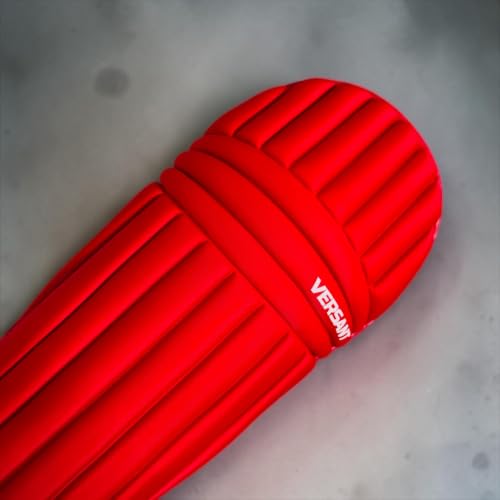Image of VERSANT OG Moulded Cricket Batting Legguard(Light Weight) (RED, Mens)