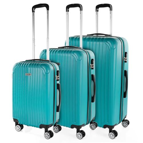 Sevron Luggage Set 76 centimeters 200 Orange (Verde Menta)