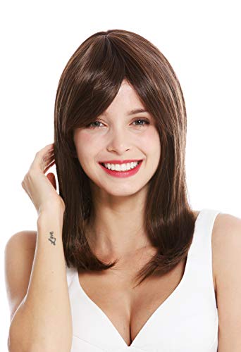 WIG ME UP, GFW2626-2-30 women's quality wig medium length sleek parting brown dark brown mix, black brown mixed (2-30) - Image 2