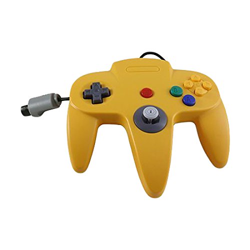 nintendo 64 yellow controller
