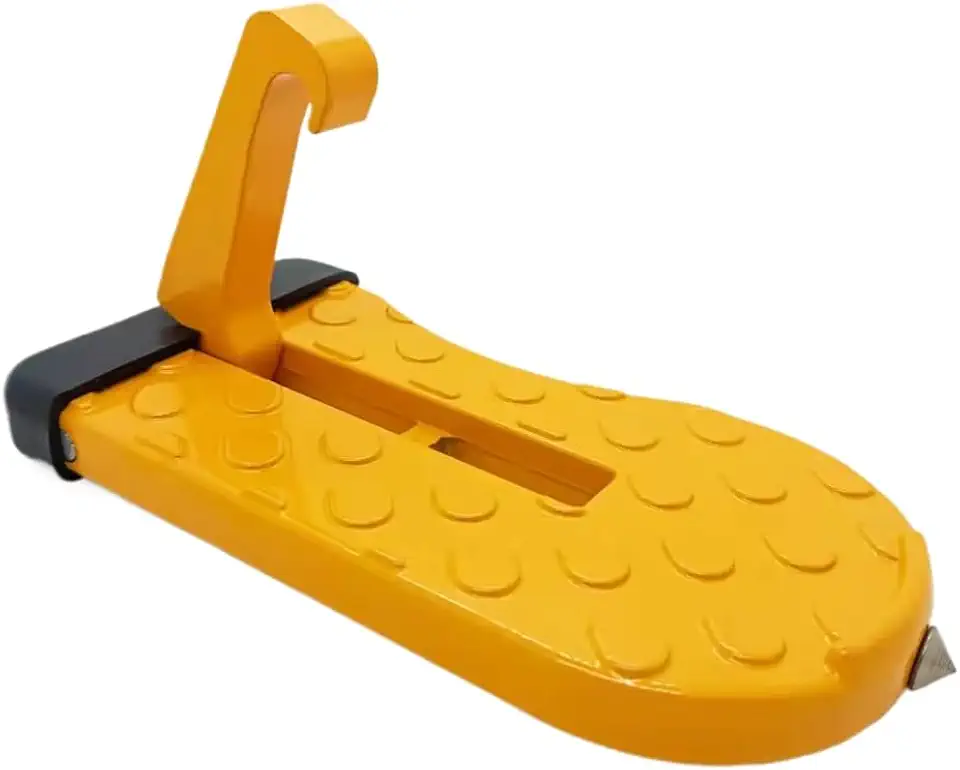 Rack De Teto Dobrável Passo Carro Pedal Auxiliar Gancho Universal Multifuncional