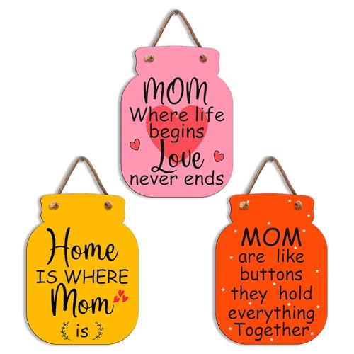 Image of Zesta Wooden Wall Hanging Decorative Items /Hanging Home Wall Decor Items /MDF Decoration Items for Home /Cute Wall Art For Living Room /Home Decor Items Living Room (JAR-09)
