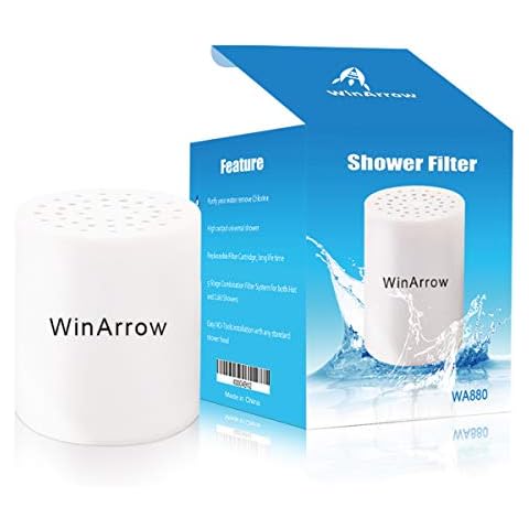 Filtro de Ducha WinArrow No Contaminación Reemplazables de Alta Salida Universal Cover