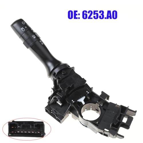 Commande de clignotants robuste pour Citroën C1 2005 à 2016, comodo klaxon de qualité - 6