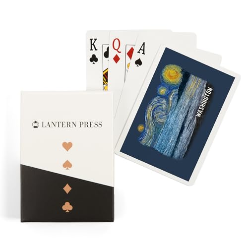 Lantern Press naipes poker tamaño estándar 52 cartas