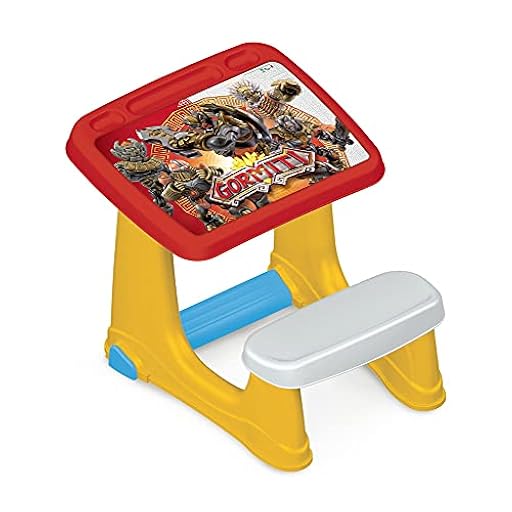 Grandi Giochi Banco Escolar GORMITI Nueva Gráfica Serie 3-GRM47000, 8056379122029 | Ya disponible en tu tienda friki favorita! En mundofriki.es!