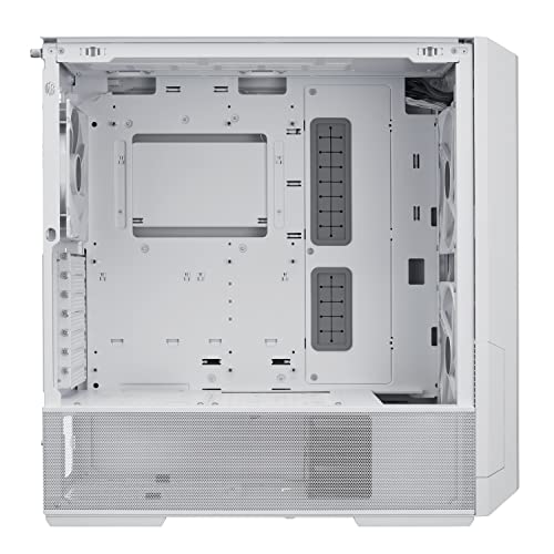 Image of Lian Li Lancool 216 Mid-tower case with high cooling performance - Includes controller - dual front 160MM PWM fans and 1 rear 140MM PWM fan - Airflow focused - Up to 10 fans (CS-L216RCW-X White)