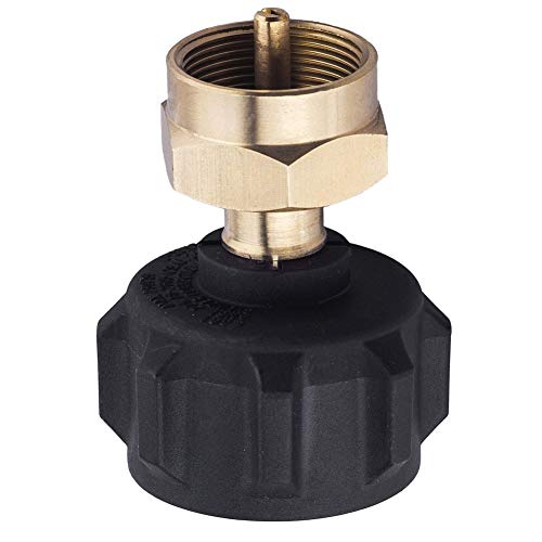 PerGrate refill adapter LP gas cylinders tank coupler regulator valve for QCC1 / Type 1 propane tank