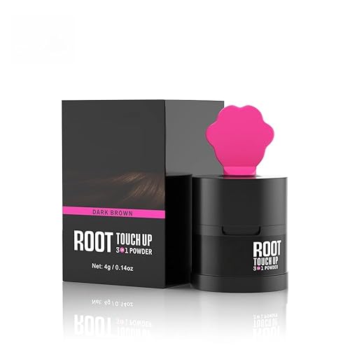 Miniatura 10 de Polvo de línea de cabello (rojo-marrón brillante), tinte de raíz para el cabello, cubierta instantánea de sombra de color de cabello, raíz de