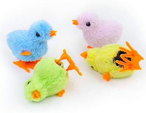 Miniatura 3 de Paquete de 12 pollos de primavera para saltar esponjosos, juguetes novedosos para niños, recuerdos de fiesta, huevo de Pascua