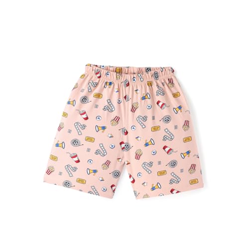 Image of Girls Premium Cotton Printed T-Shirt & Shorts Set | Summer Wear Comfortable Loungewear Clothing Set | Girls Co-Ord Set | Casual Half Sleeve Printed Top & Bottom Set