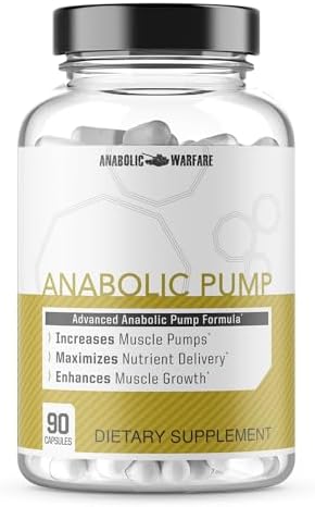 Anabolic Pump, Advanced Pump Formula, Increase Muscle Pumps*, Max...