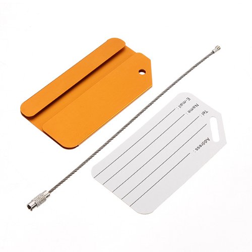 Sonline 5 pezzi di metallo Holiday Travel Bagaglio...