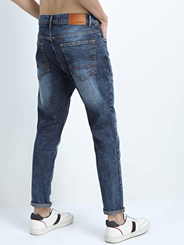 Image of KETCH Men's Tapered Fit Mid Rise Jeans (Stretchable)