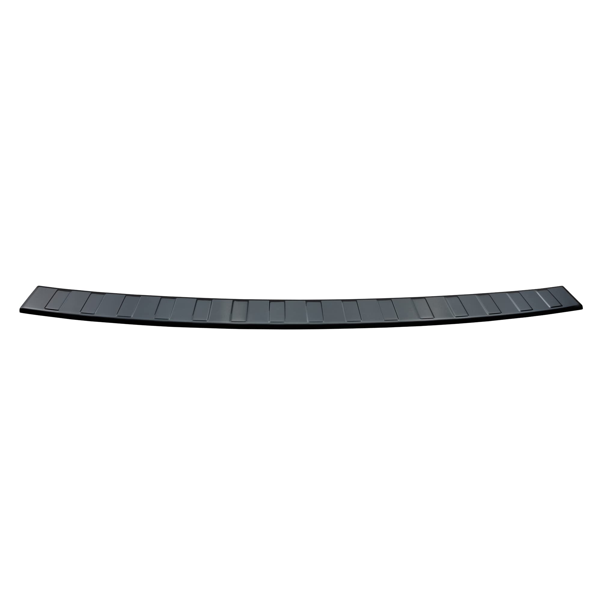 Aroba AR1178-BL Edelstahl Schwarz Black Chrome Ladekantenschutz kompatibel mit Mercedes Benz GLC BJ. 9.2015-4.2019 passgenau Abkantung Farbe Schwarz-Anthrazit