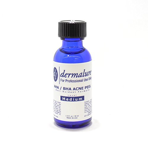 Dermalure Aha /Bha Acne Peel 15% Medical Grade Facial Chemical.