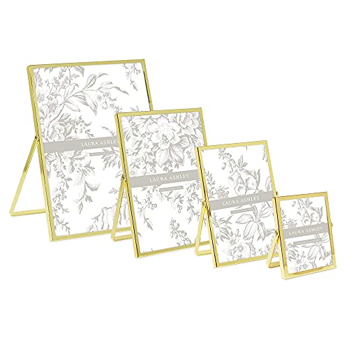 Laura Ashley Metall-Bilderrahmen (vertikal) mit ausziehbarer Staffelei, 10,2 x 15,2 cm, goldfarben – Ansicht 6