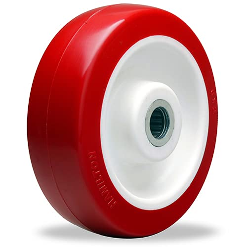 6" Hamilton Medium Service Swivel Caster Poly-Tech® Wheel