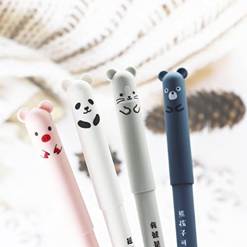 Set de bolígrafos gel borrables Ymiko tinta azul neutral 0.5mm miniatura 3