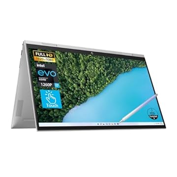 HP Laptop 2 em 1 Envy 2023 - Tela sensível ao toque Full HD de 15,6 polegadas - Memória Intel Evo Core i7-16 GB - SSD PCIe de 1 TB - Thunderbolt 4 - Bateria de longa duração - Windows 11 - com caneta