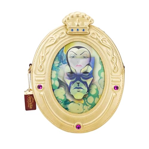 Snow White Purse for Women - Disney Handbag Bundle with Magic Mirror Crossbody Bag for Teens Plus Water Bottle | Snow White Accessories Set2