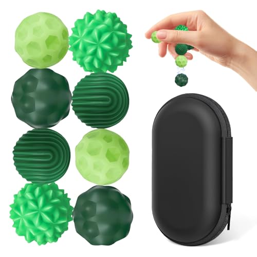 8 Stück Magnetische Fidget Toys, Magnetkugeln...