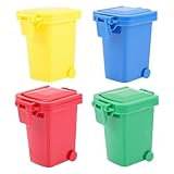 Pour enfant – peut être utilisé avec des camions poubelles miniatures ou comme décoration pour la maison, petits jouets miniatures