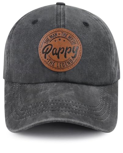 Image of The Man The Myth The Legend Hat for Men, Funny Adjustable Cotton Family Baseball Cap