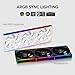 Thermalright TL-M12QW X3 120mm PC Case Cooling Fans, Daisy-Chain | 2000RPM | ARGB | Dual Infinity Mirrors Lighting for Gaming Build(3-Pack)