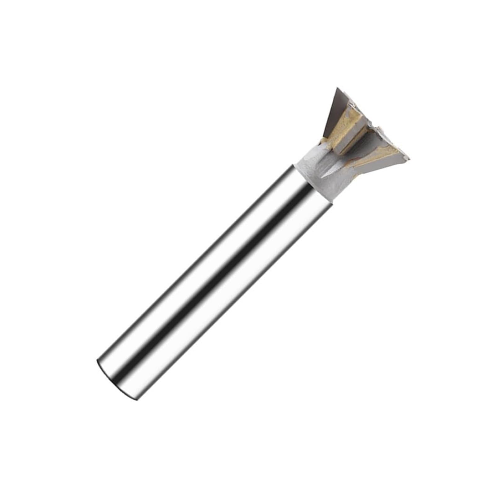 Herramientas de corte for fresadora, broca for ranura de cola de milano YG8, fresa de aleación dura de 45, 55 y 60 grados(40 * 20 * 6MM*60)