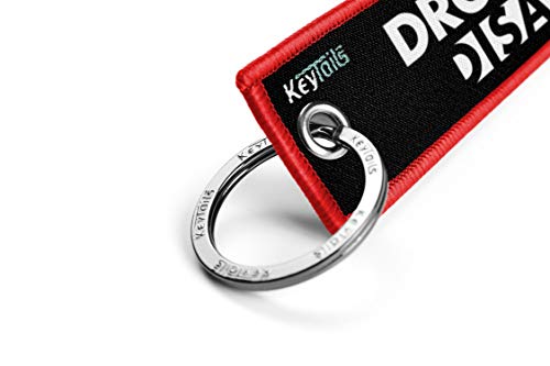 Image of KEYTAILS Keychains, Premium Quality Key Tag for Motorcycle, Car, Scooter, ATV, UTV [Drop A Gear & Disappear]