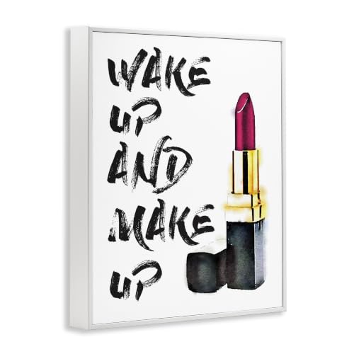 Image of 'Wake Up And Make Up'| Framed Giclee Art
