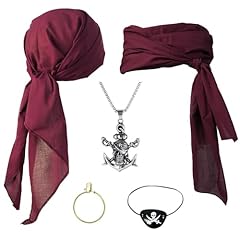 Burgundy - 5 Pcs Set