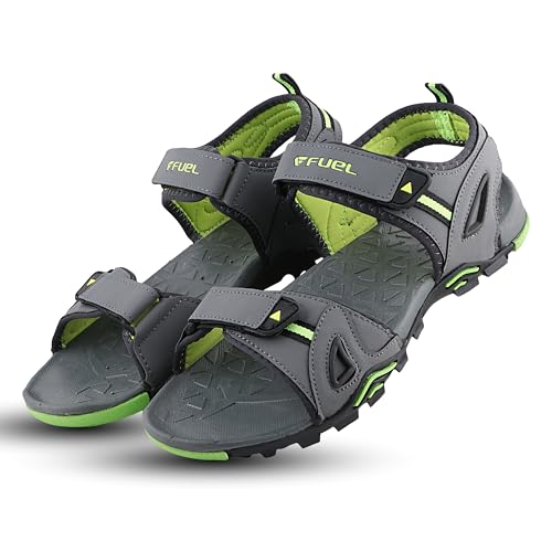 Image of FUEL Thar Sandals & Floaters for Mens & Boys Comfortable & Lightweight Dailywear, Anti-Skid Flexible & Breathable for Running, Walking Stylish Casual Sandal for Outdoor Footwear For Gents