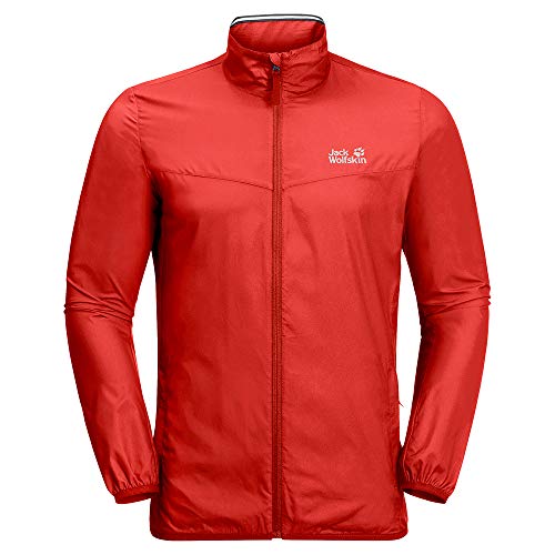 Chaqueta Jack Wolfskin Jwp Wind para hombre cortavientos ligero ideal viaje