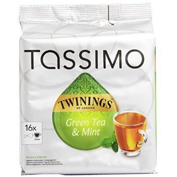 Amazon.com: Tassimo - Juego de 2 discos de té verde menta, 16 T (capacidad  de 1 unidad), 16 T : Comida Gourmet y Alimentos