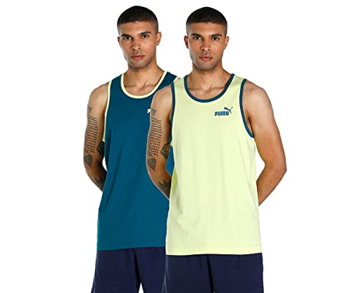 Image of Puma Men's Cotton Relaxed Fit Tank Top