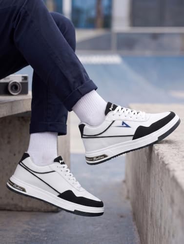 Image of Men's Stylish Sneakers for Man Chunky Street Style Casual Lace Up Shoes for Men Comfortable Sneakers for Boys Lightweight Casual Sneaker Shoe for Men