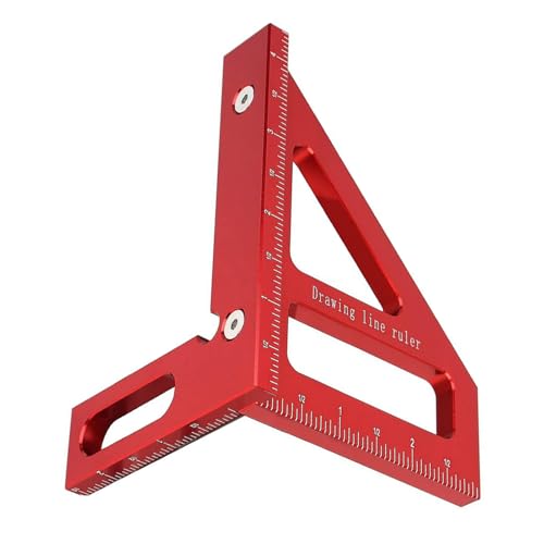 Escuadra Transportador de Aleación de Aluminio para Carpintería miniatura 5