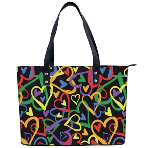 Bolso Tote de Cuero para Mujer con Cierre y Correa de Hombro miniatura 1