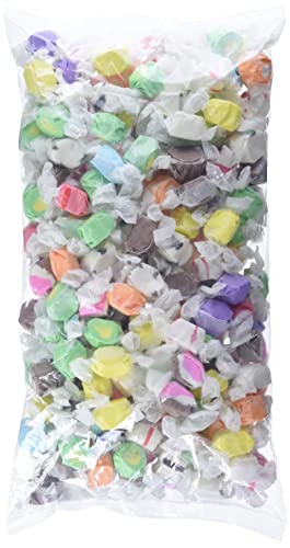 Sweet Candy Original Salt Water Taffy Assortment - Delicious Chewy Candy - Old Fashioned Saltwater Taffy Chews Individually Wrapped - Classic Nostalgic Taffy Candies- 3LB - Assorted #1