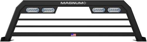 Magnum Low Pro - Soporte para dolor de cabeza iluminado | Se adapta a Ford Super Duty 2020 a 2023 con luz trasera LED solamente | No es compatible